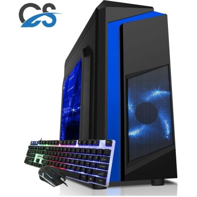 Refurbished Quad Core i3 Gaming PC Tower WIFI & 8GB 500GB HDD & Win 10 NVIDIA GT730 